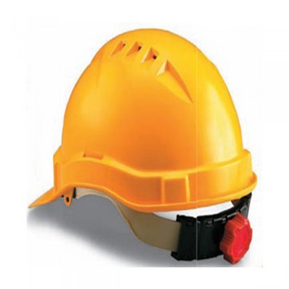 SAFETY HELMET PUSH LOCK